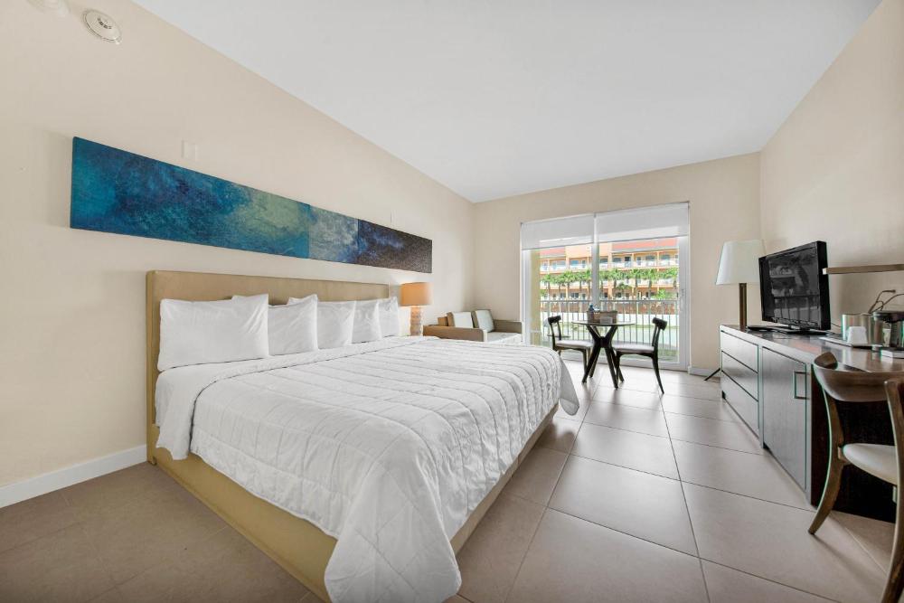 Deluxe King Room interior